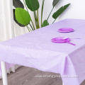 disposable plain PEVA dining table cover